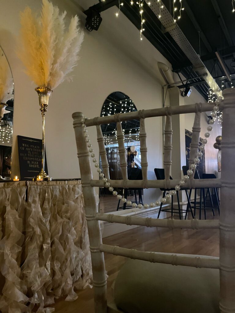 A real wedding held here